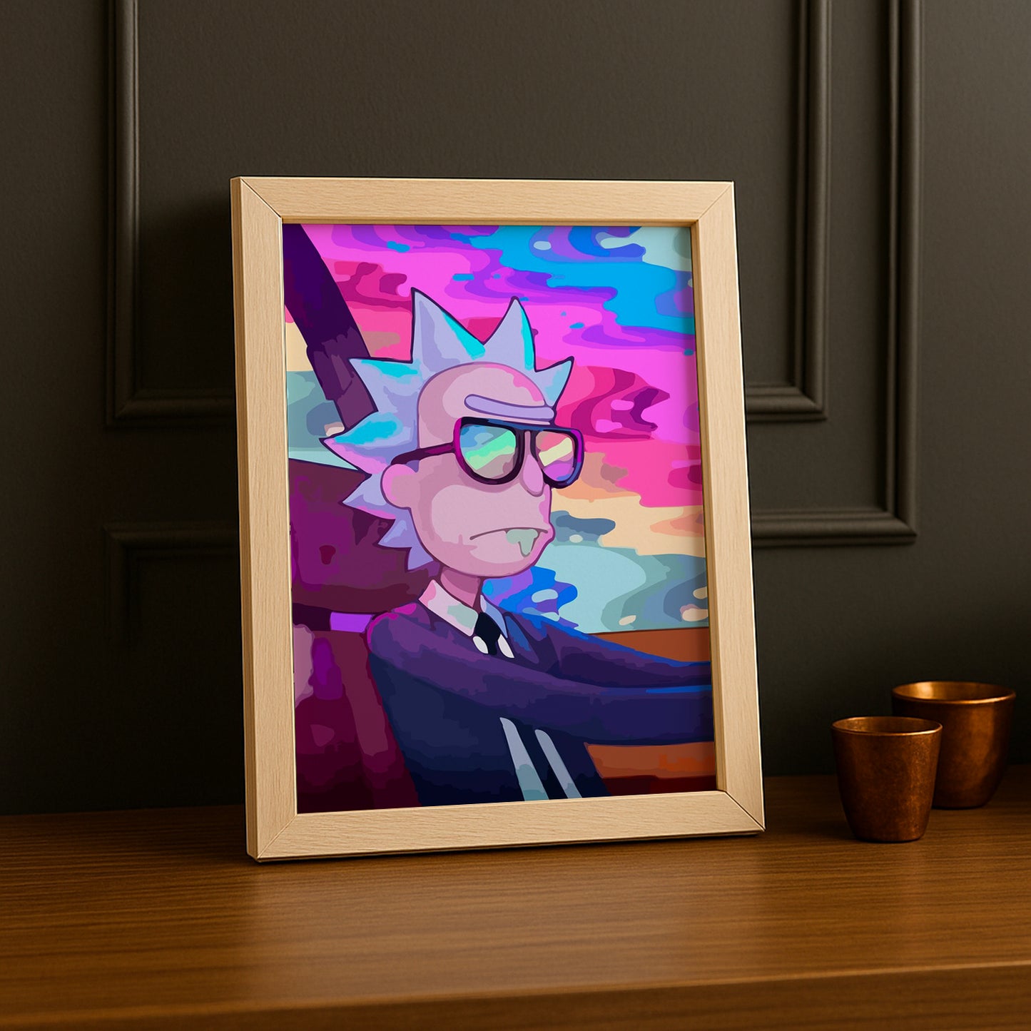 Cadre photo de Rick et Morty