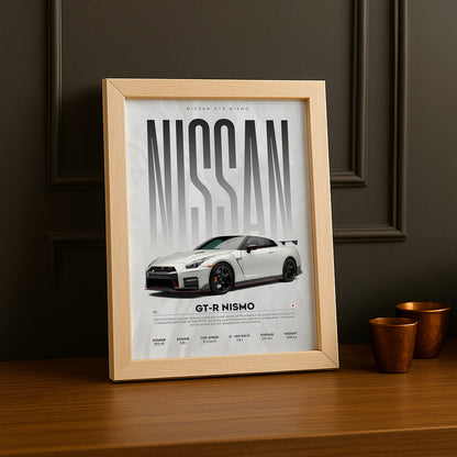 Cadre photo Nissan GT-R Nismo