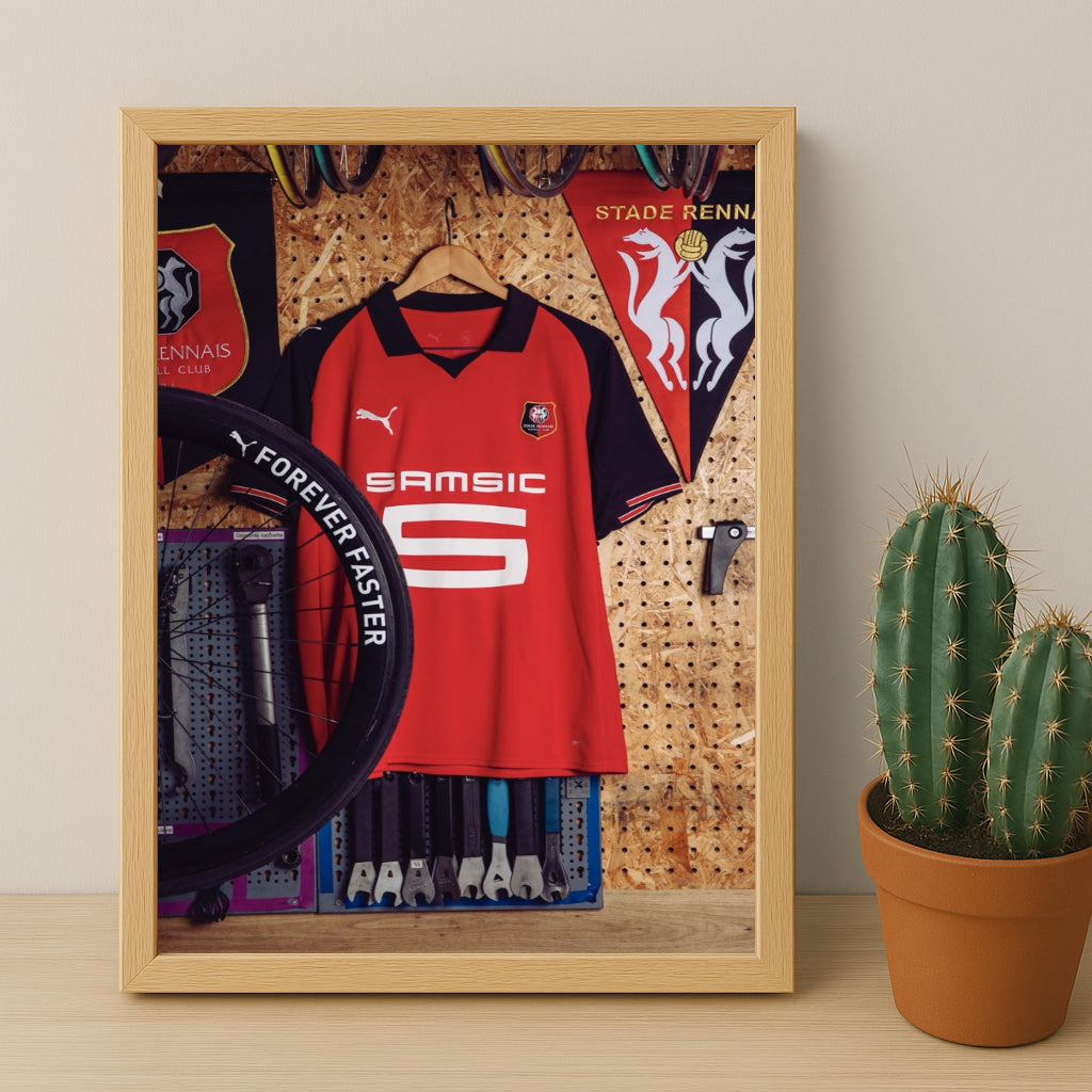Cadre photo - Maillot FC Rennes 2026