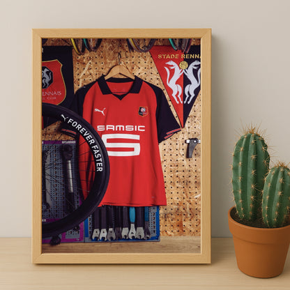 Cadre photo - Maillot FC Rennes 2026