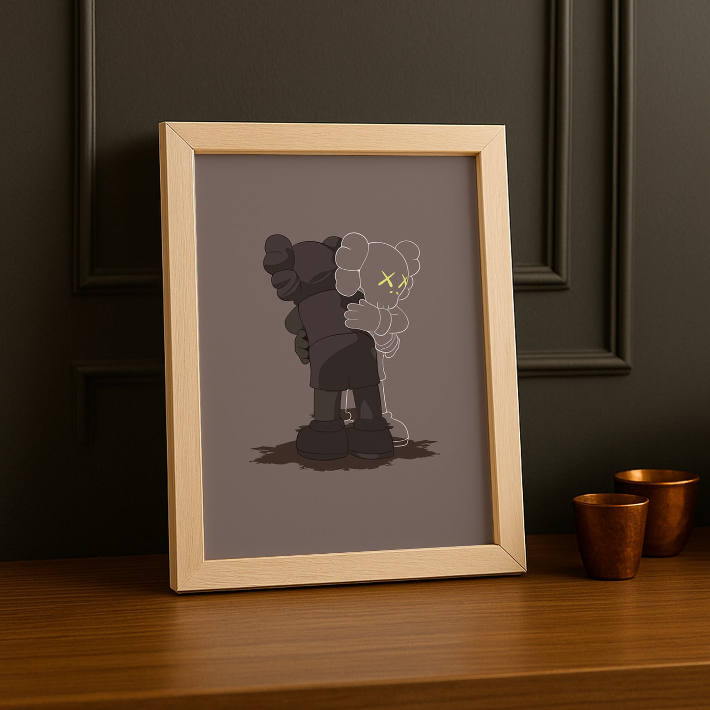 Poster Kaws hug