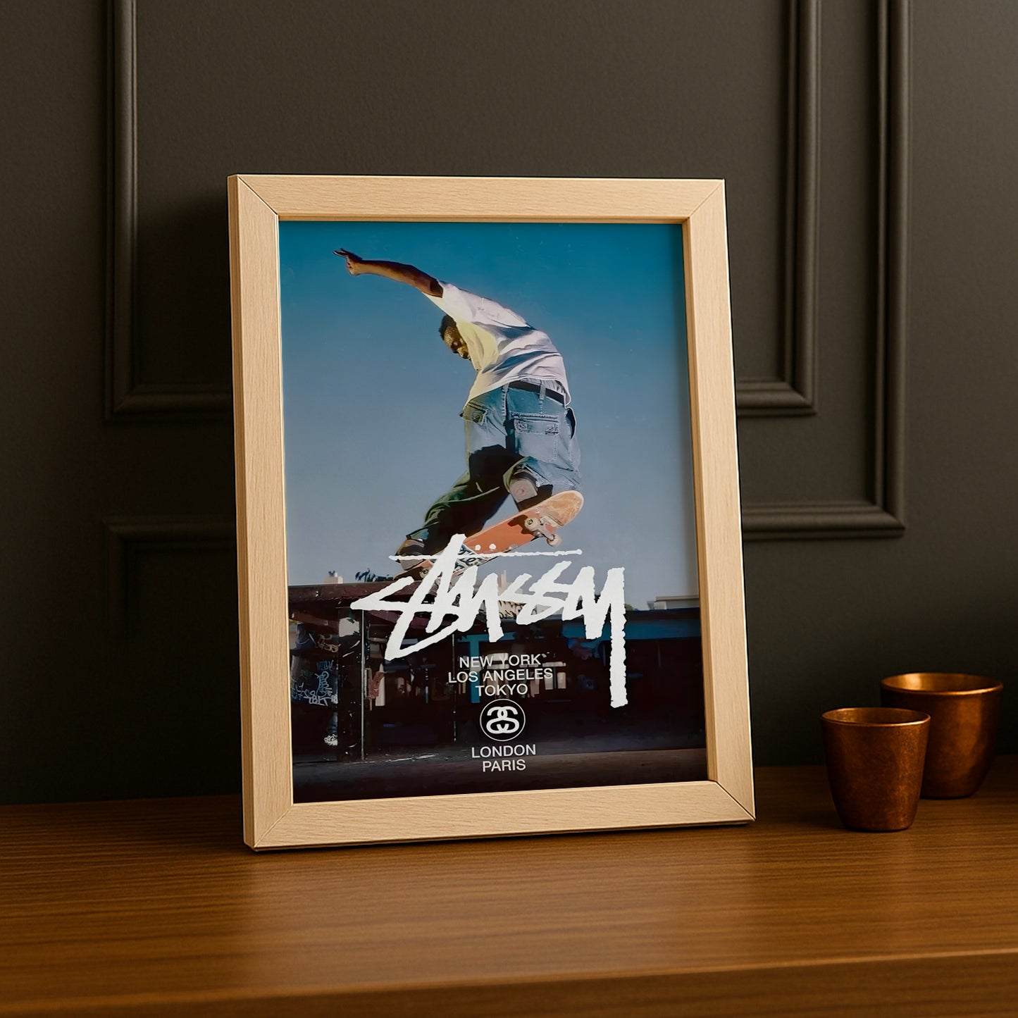 Poster Stüssy - London x Paris