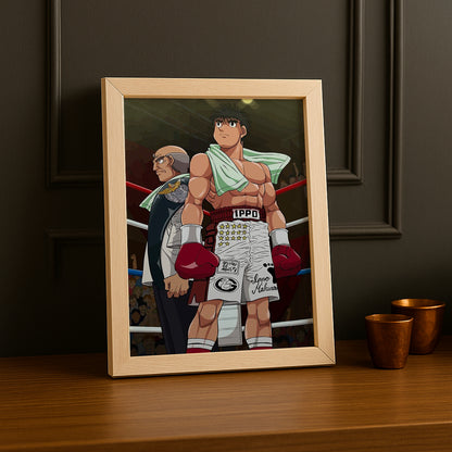 Cadre Photo Hajime no Ippo - Makunouchi Ippo x Kamogawa Genji