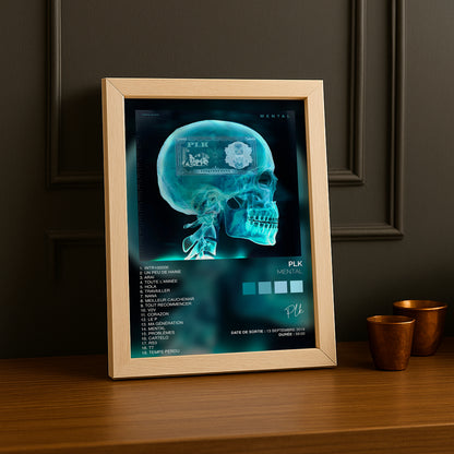 Cadre photo Album Musicaux - Mental de PLK