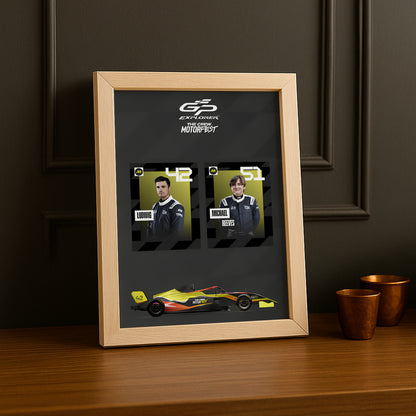 Cadre Photo GP Explorer Ludwig x Reevs x The Crew Motorfest – Affiche Encadrée Officielle Course & Gaming