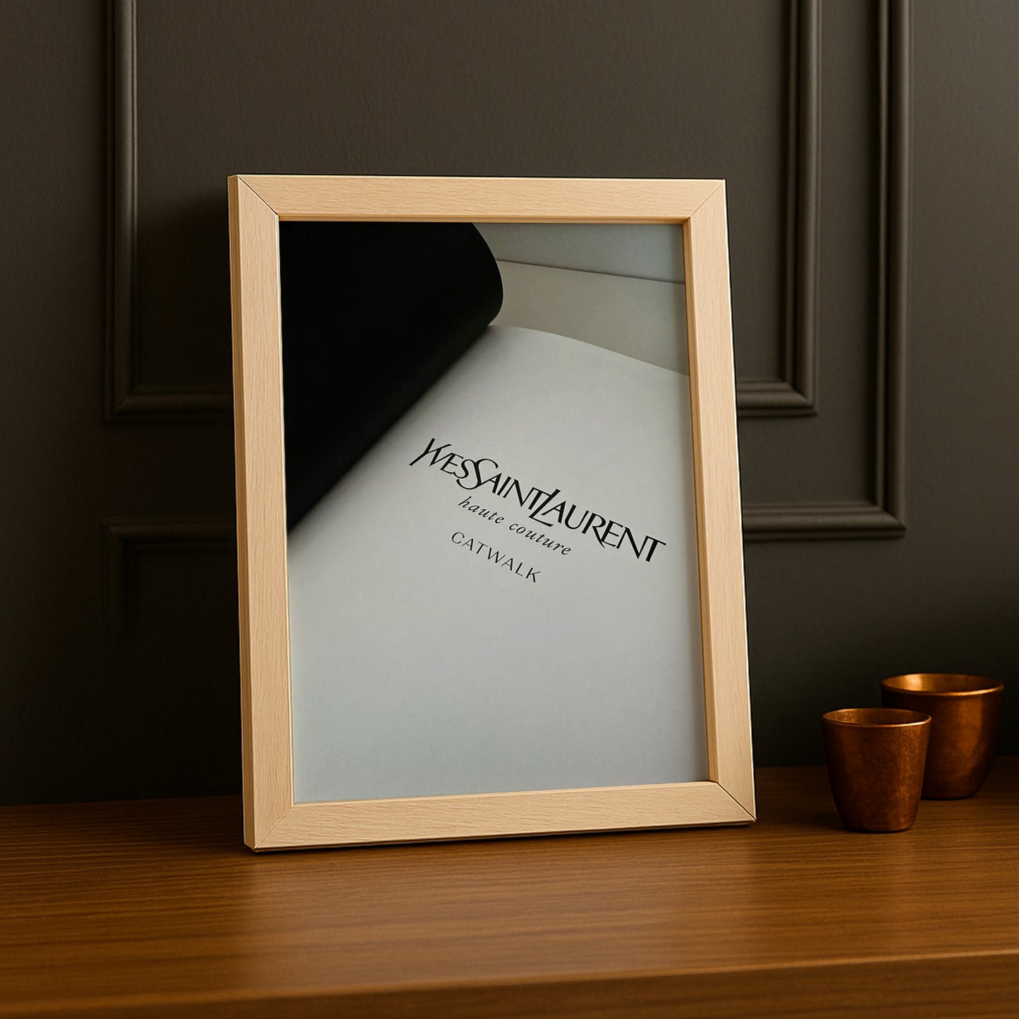 Cadre photo Yves Saint Laurent - Catwalk