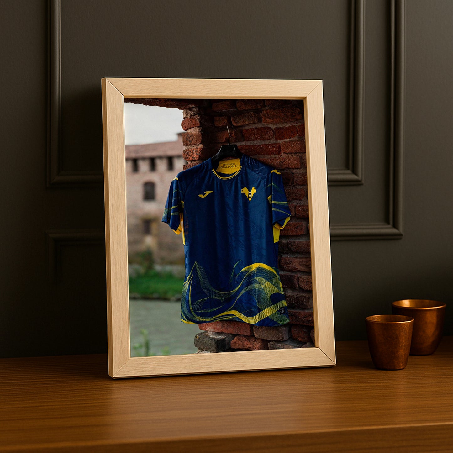 Poster Maillot Football - Hellas Verona Kit 25-26