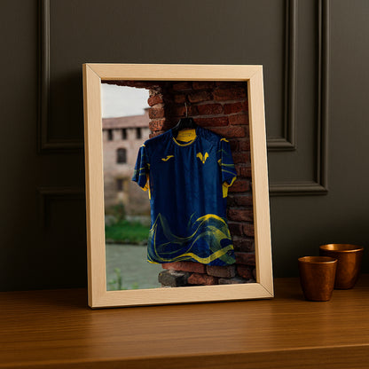 Poster Maillot Football - Hellas Verona Kit 25-26