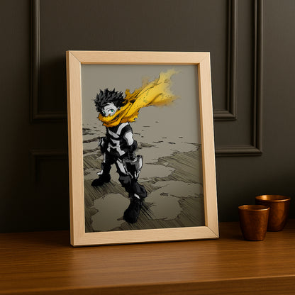 Cadre Photo My Hero Academia - Izuku Midoriya Vigilante