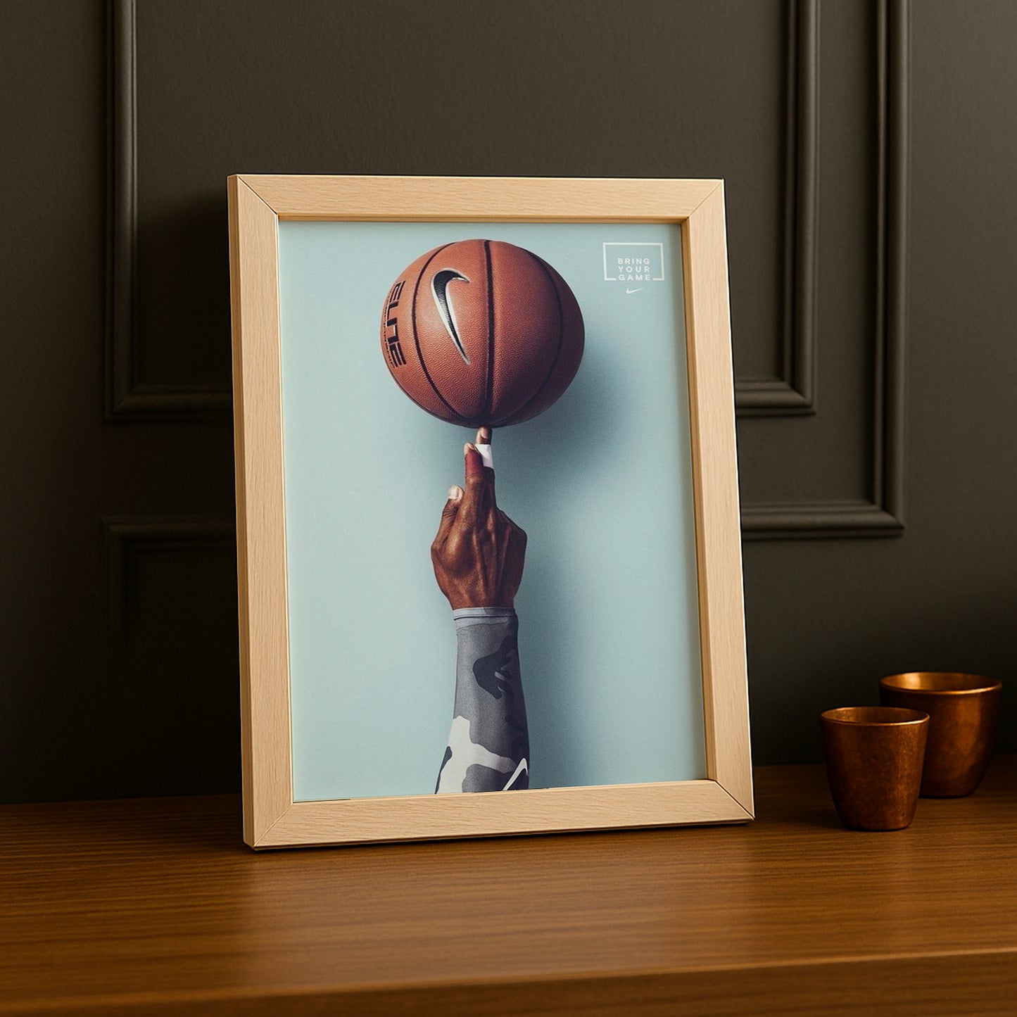 Cadre photo NBA - Nike Ballon