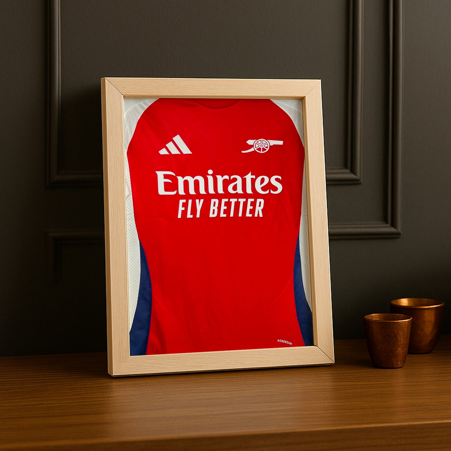 Cadre photo Maillot de Arsenal domicile