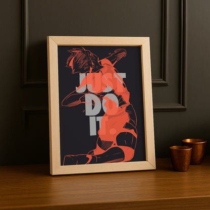 Cadre photo Volley-Ball - Just Do It Hinata Shoyo