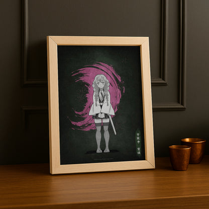 Cadre Photo Demon Slayer - Mitsuri Kanroji