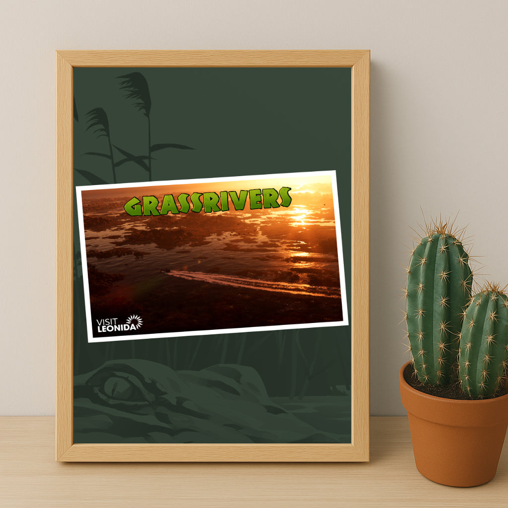 Poster Grand Theft Auto VI - Grassrivers City