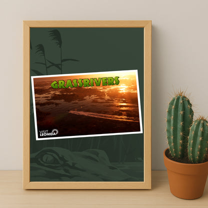 Poster Grand Theft Auto VI - Grassrivers City