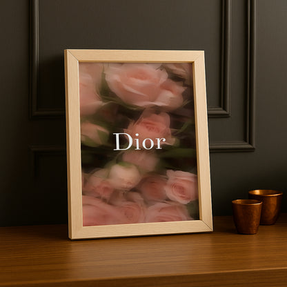 Cadre photo Dior Roses