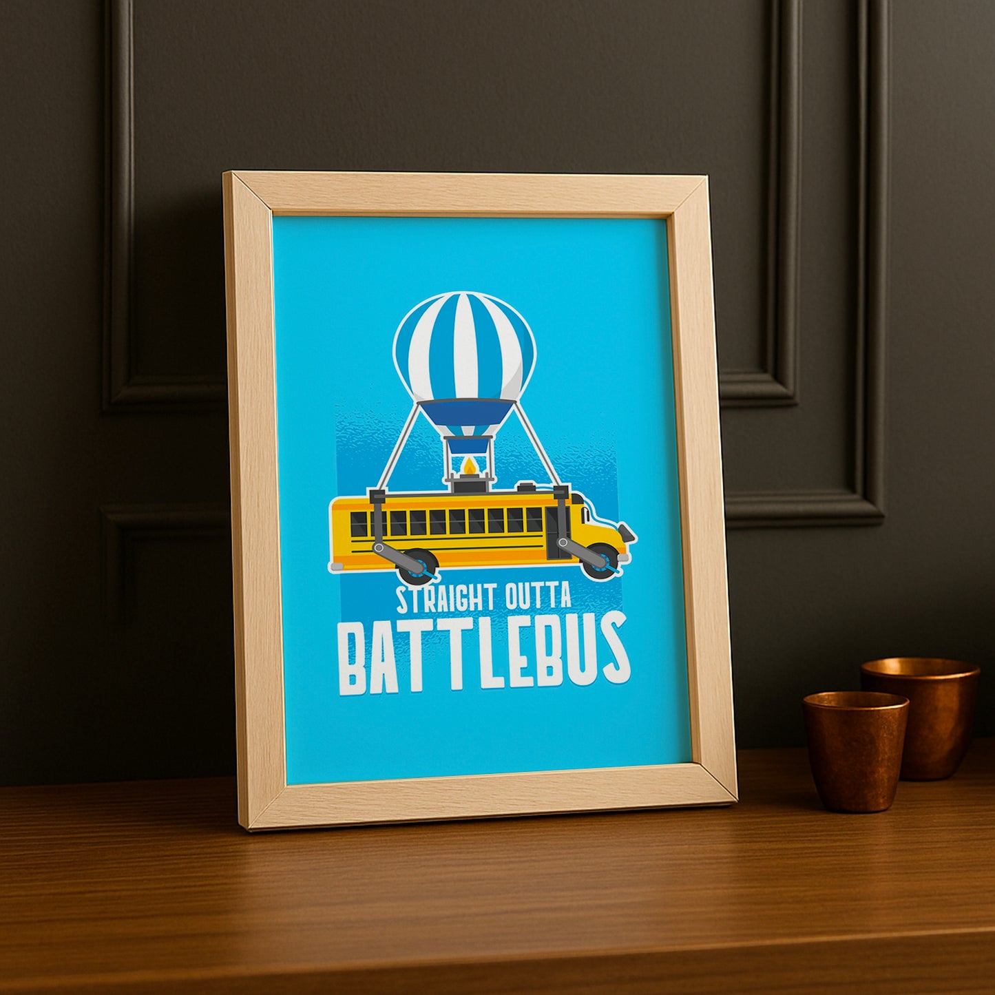 Cadre Photo Fortnite - Bus