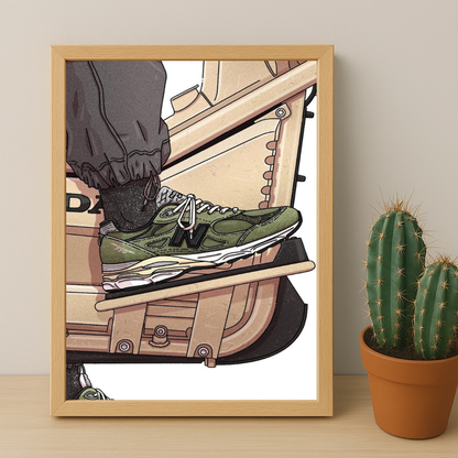 Cadre photo New Balance - Sneakers Honda