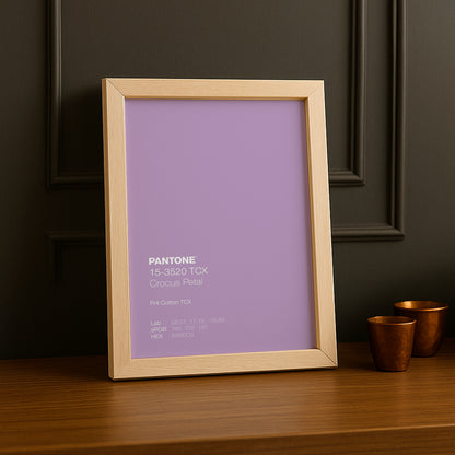 Cadre Photo Pantone - Crocus Petal