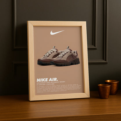 Jacquemus x Nike Air Humara Brauner Fotorahmen 