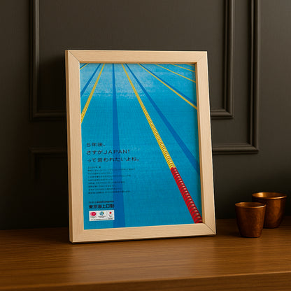 Cadre Photo Natation - Japan