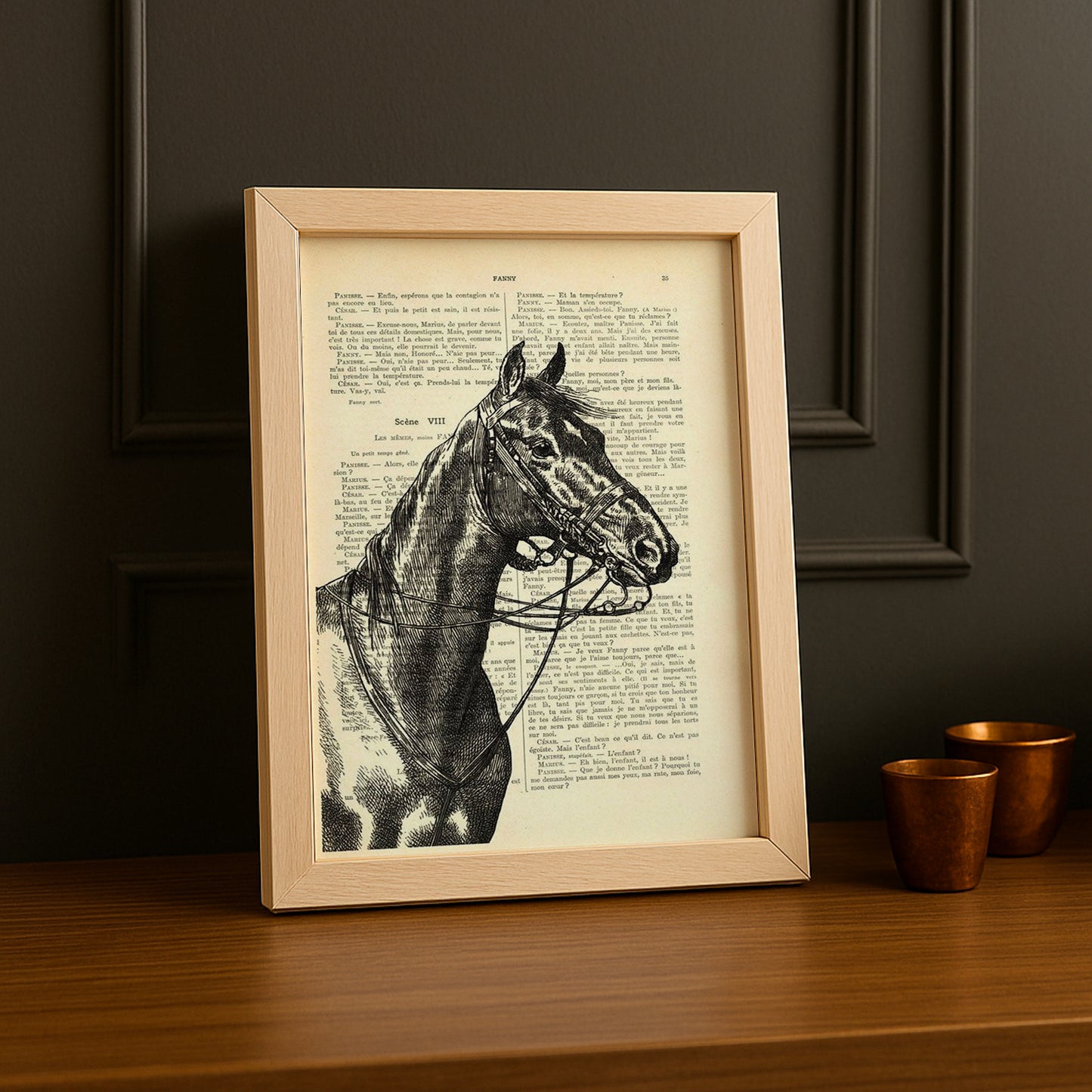 Cadre photo Équitation - Cheval History