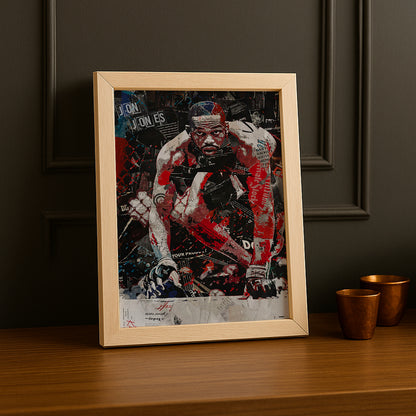 Cadre photo UFC - Jon Jones Art