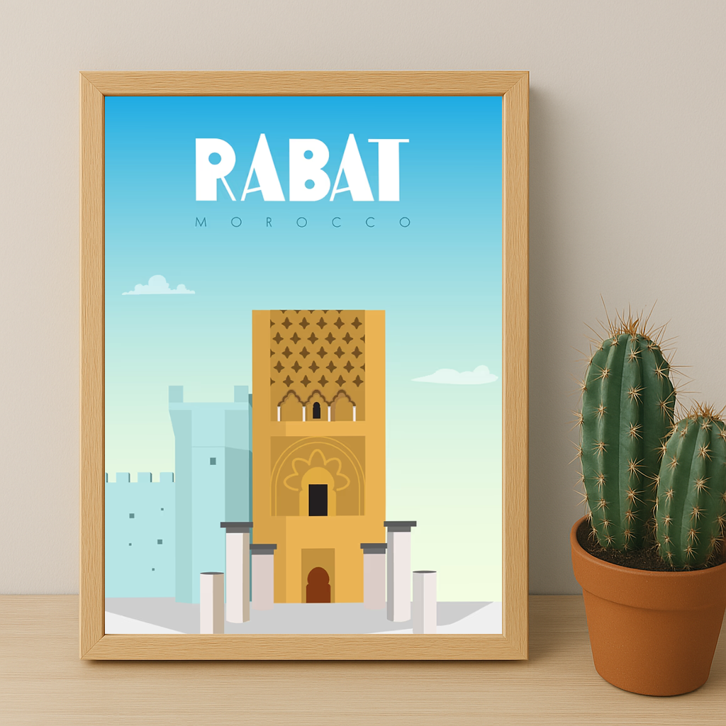Rabat Maroc - Cadre photo