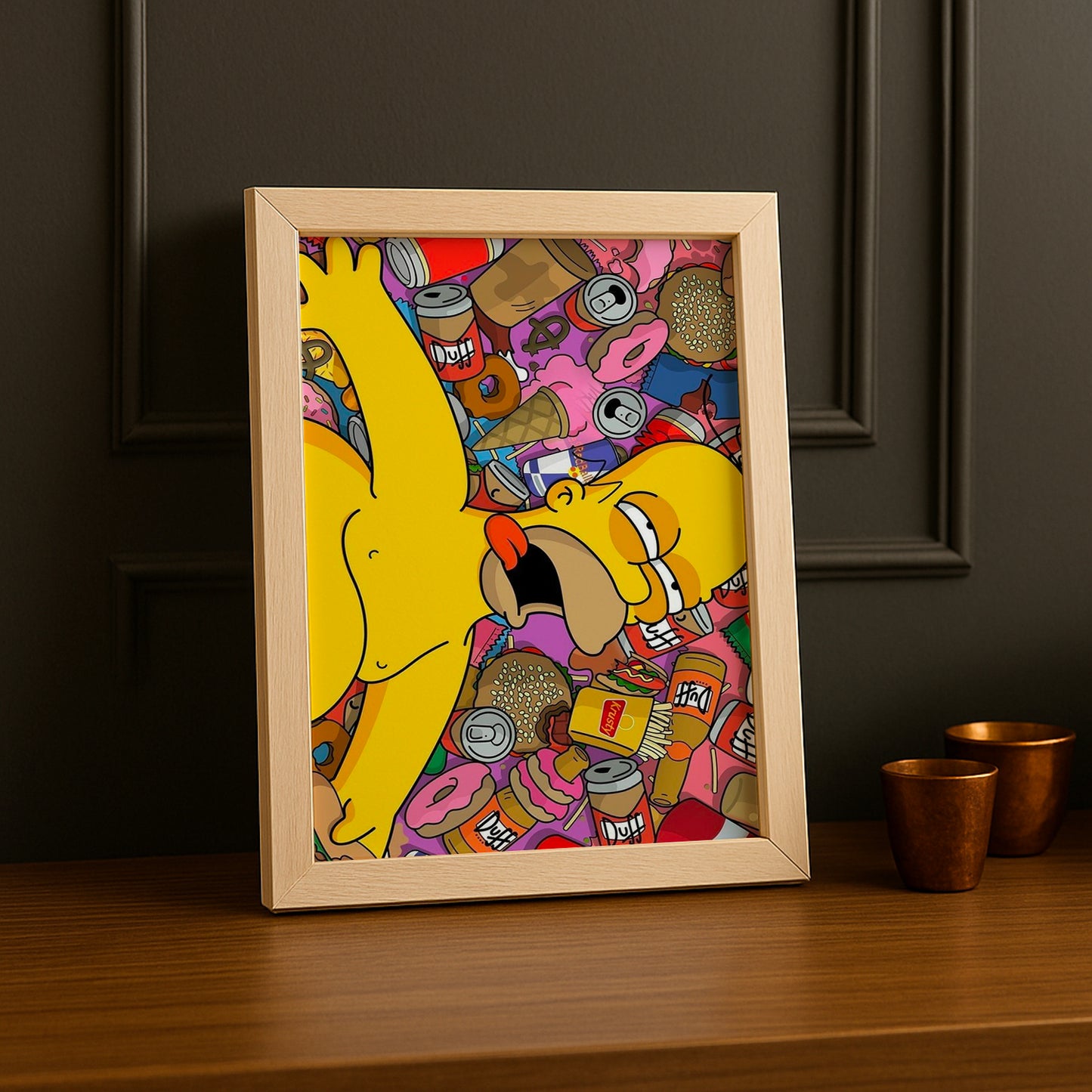 Cadre Photo Les Simpsons - Homer HS