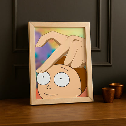 Cadre photo de Rick et Morty