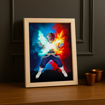 Cadre Photo My Hero Academia - Shoto Todoroki