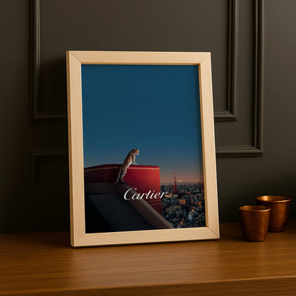 Cadre photo Cartier - Sky Panthère