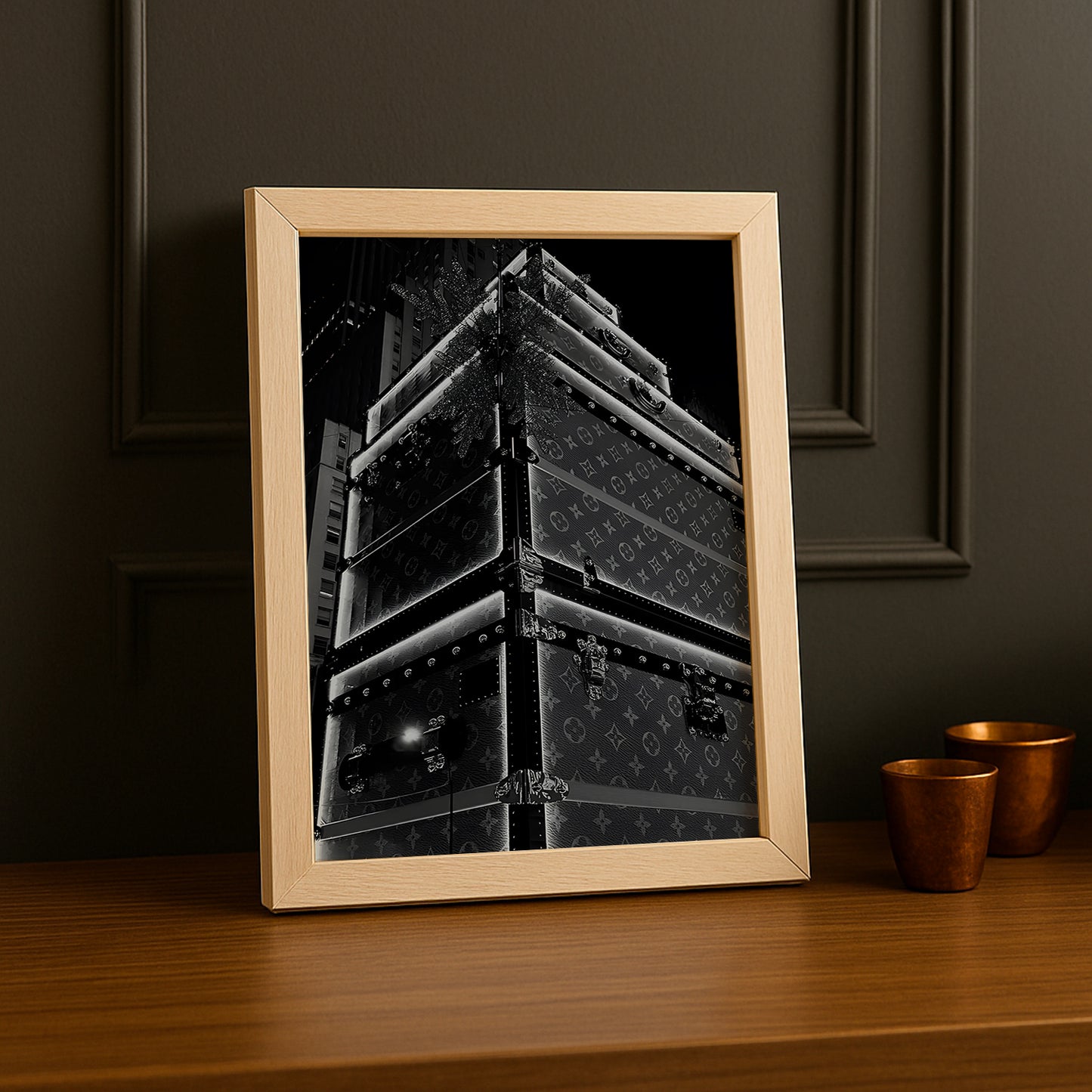 Cadre photo Louis Vuitton - Facade