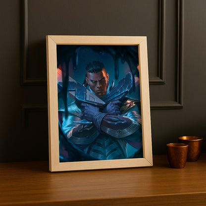 Cadre photo Lucian League of Legends