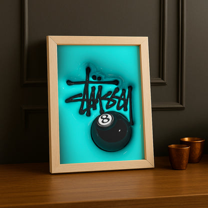 Cadre photo Stüssy - 3D Blue