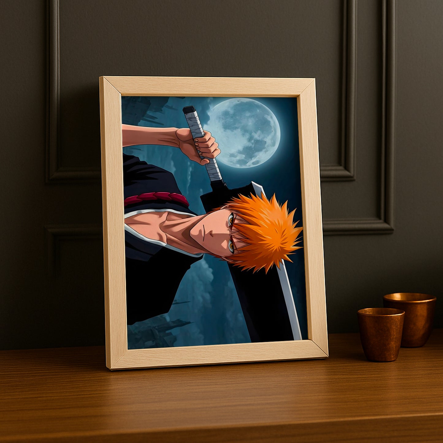 Cadre Photo Bleach - Kurosaki Ichigo Moon