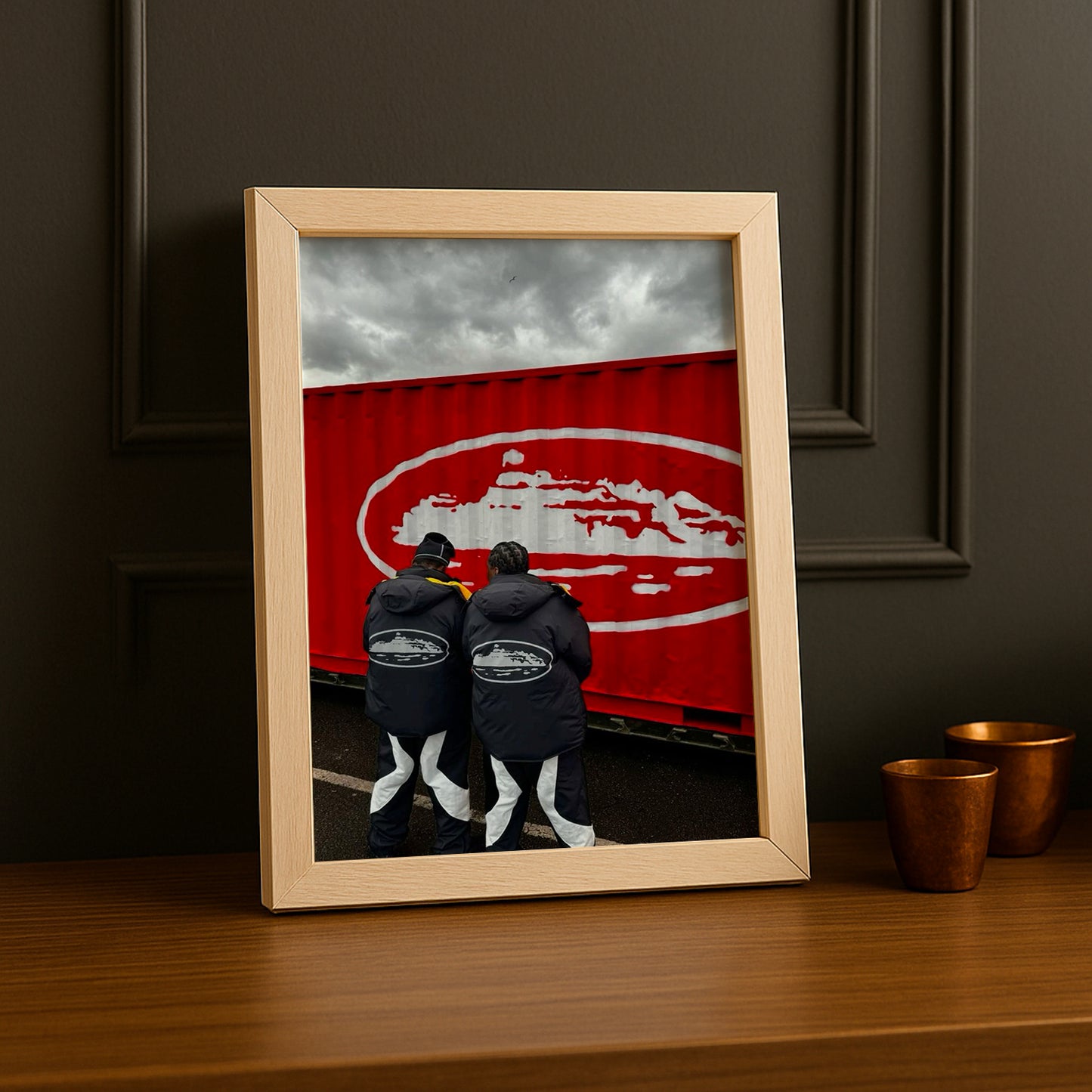 Cadre photo Corteiz conteneur