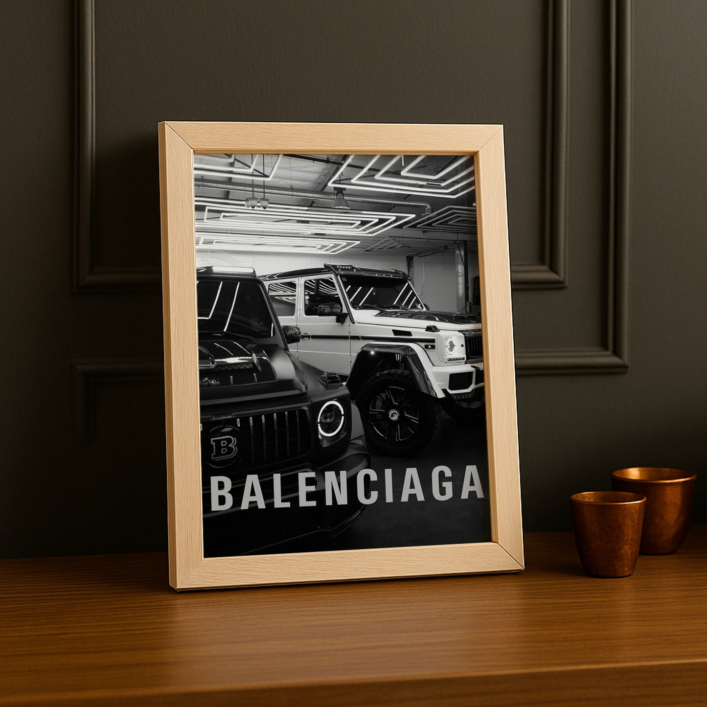 Cadre photo Mercedes Class G x Balenciaga