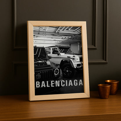 Cadre photo Mercedes Class G x Balenciaga