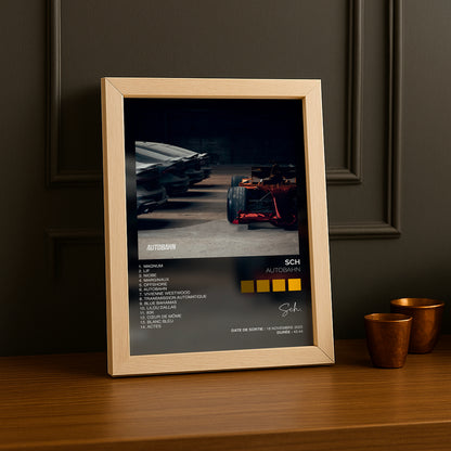Poster SCH - Album Autobahn