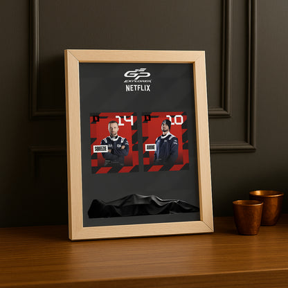 Cadre Photo GP Explorer Squeezie x AmineMaTue Netflix