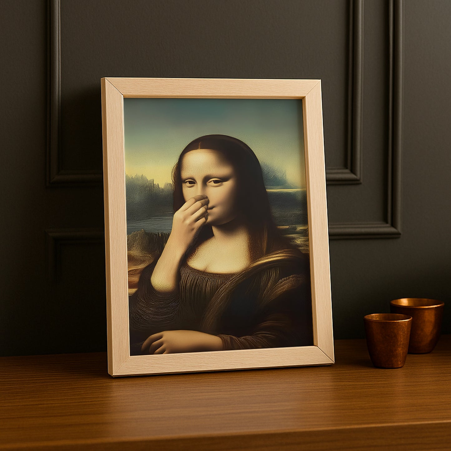 Cadre photo Mona Lisa La Joconde