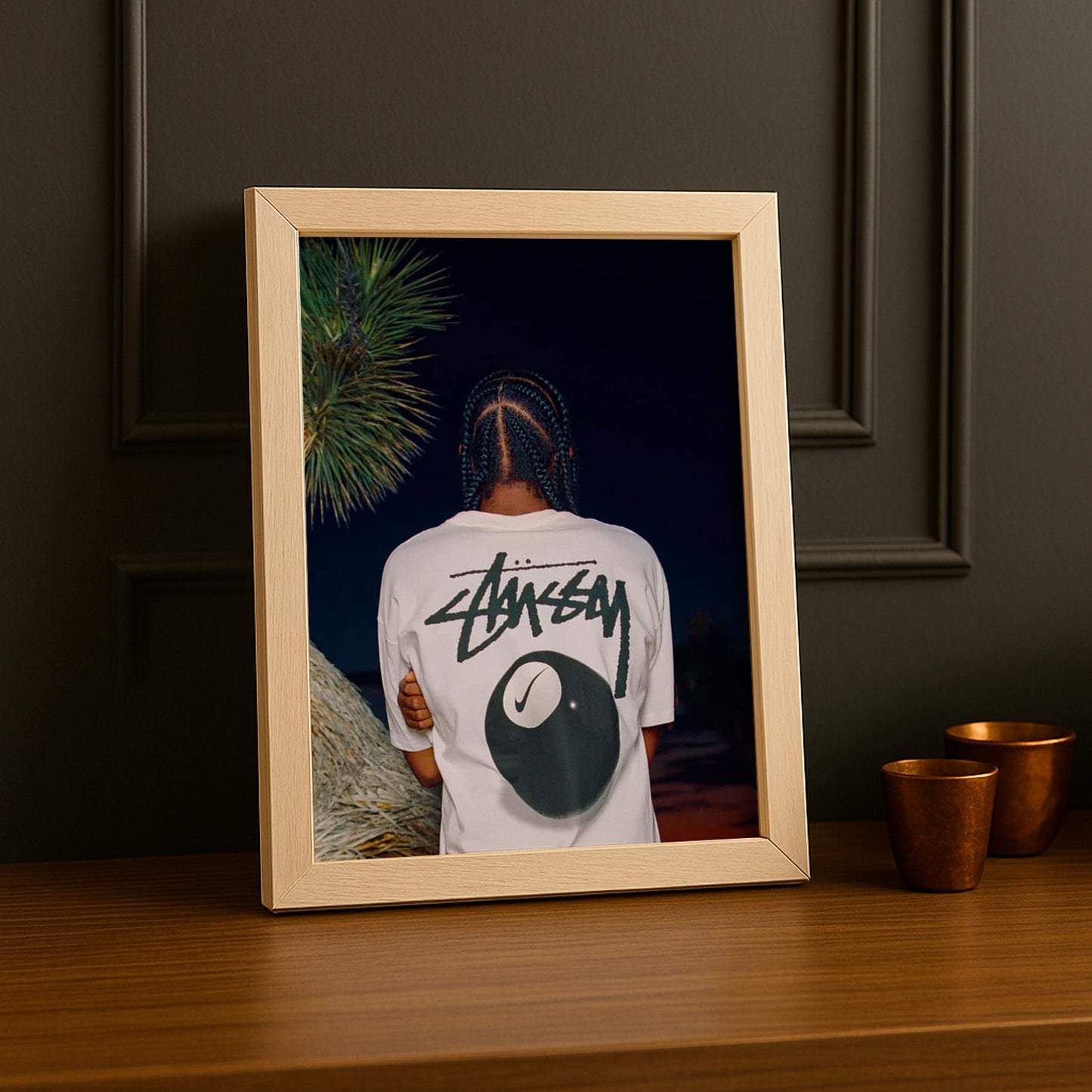 Cadre photo Stüssy t-shirt