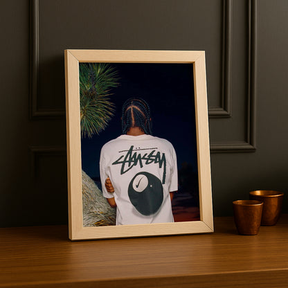 Cadre photo Stüssy t-shirt