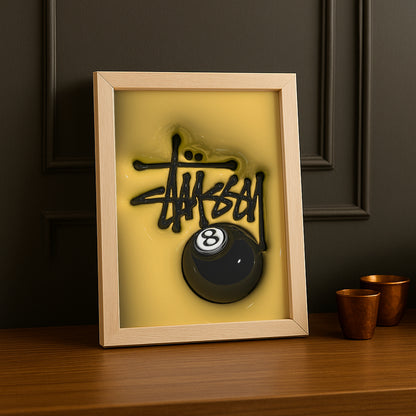 Cadre photo Stüssy - 3D Orange