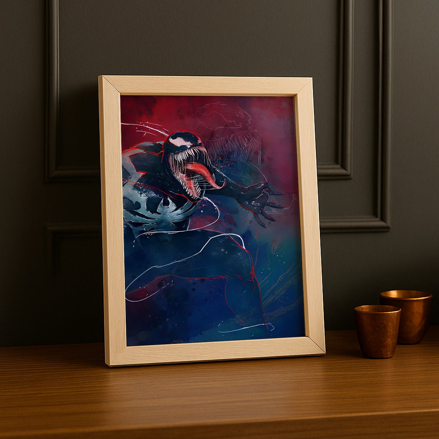 Cadre photo Venom Marvel