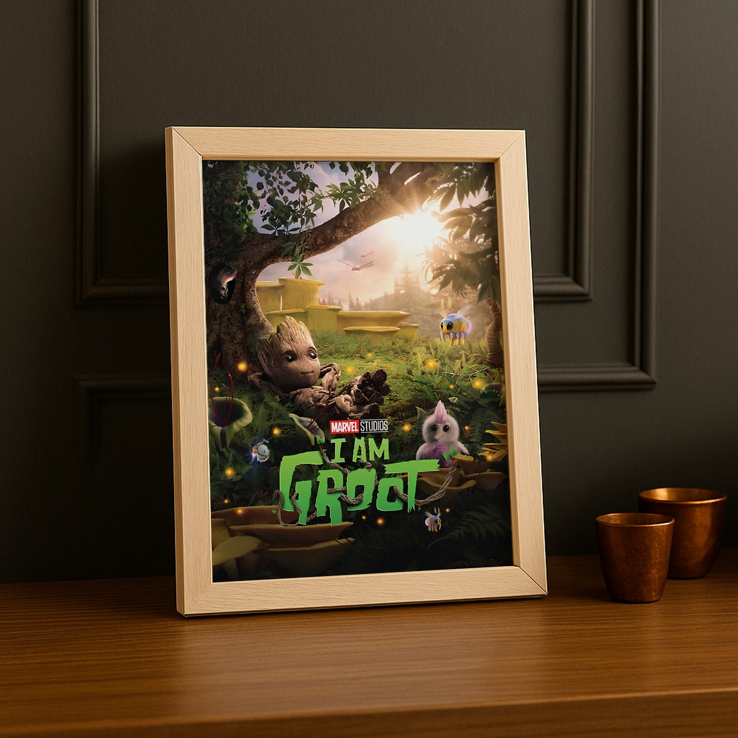 Cadre photo I am Groot Marvel