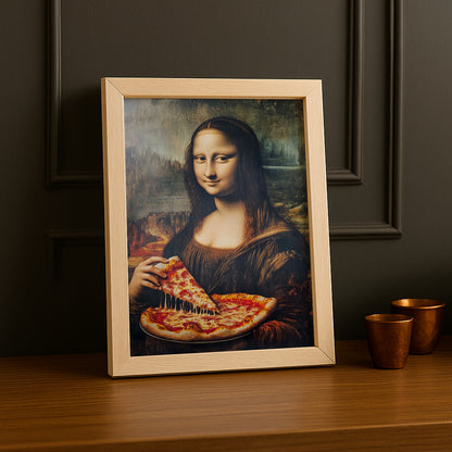 Cadre Photo Mona Lisa - Pizza