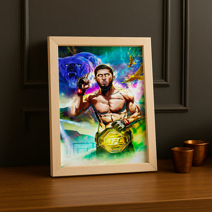 Cadre photo UFC - Islam Makhachev