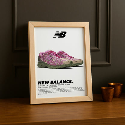 Cadre photo Jack Harlow x New Balance 1906R Floral